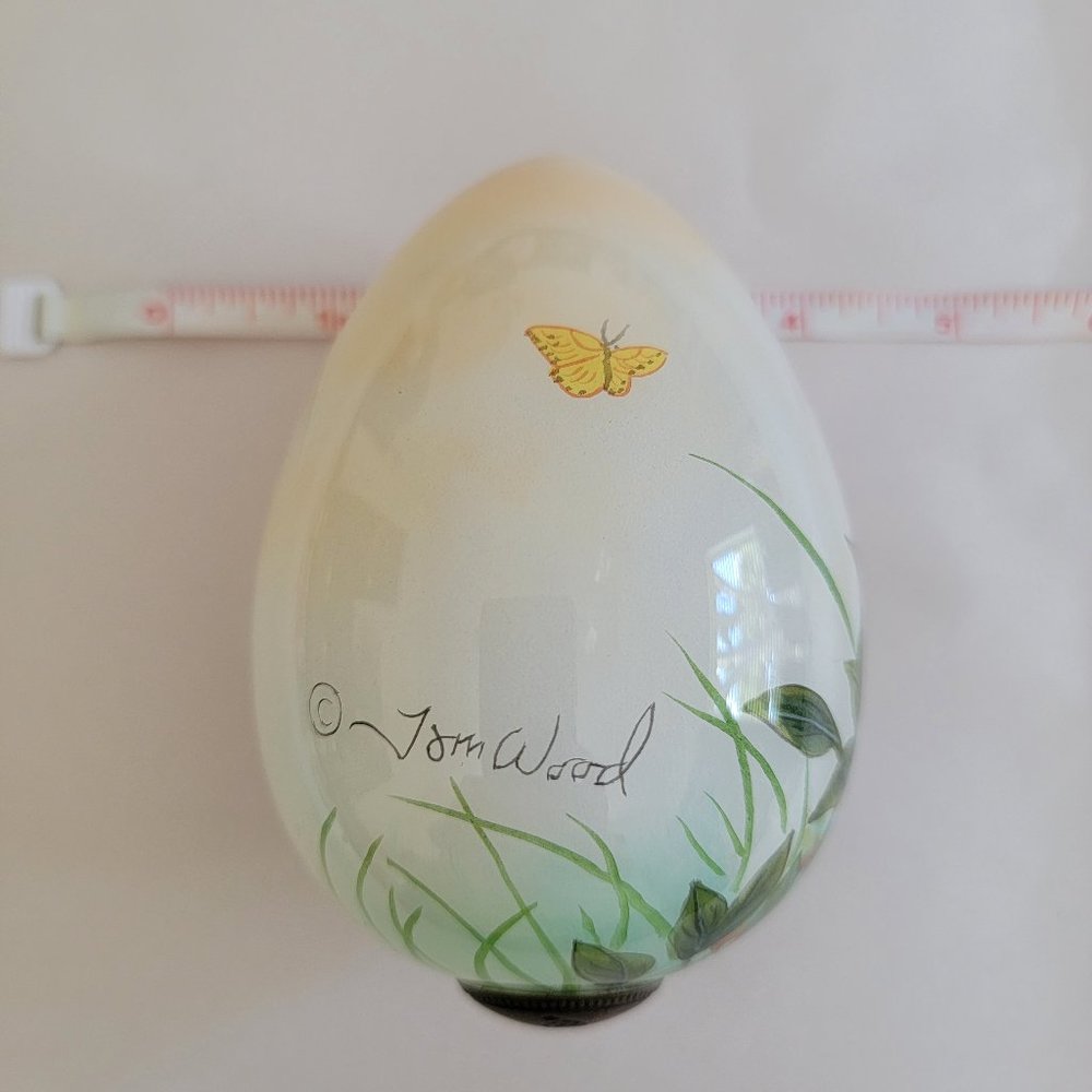 Tom Wood Glass Egg "Nectar: